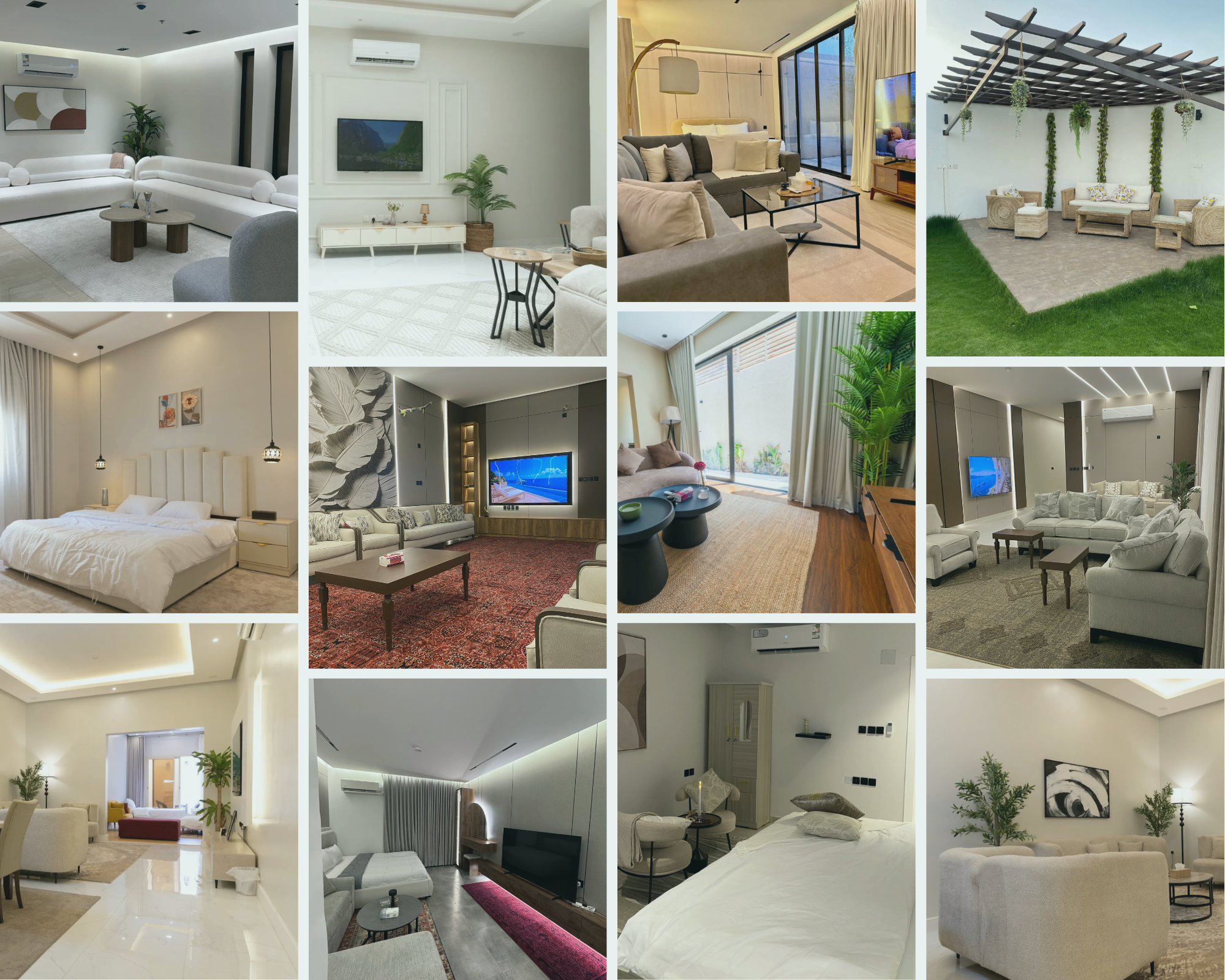 واجهات تطبيق ليواني لحجز بيوت العطلات في السعودية